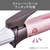 テスコム マイナスイオン2WAYスチームヘアーアイロン(32mm) elims me ラテホワイト TW553AW-イメージ8