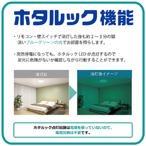 HotaluX LEDシーリングライト ～12畳 調光・調色タイプ オリジナル HLDC12736SGE-イメージ7