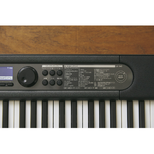 カシオ 光ナビキーボード ブラック LK-540BK-イメージ11