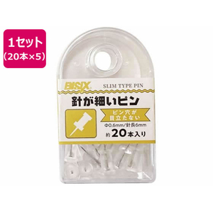 ミツヤ 極細ピン 20本×5 FC117SJ-BX1-GP20-イメージ1
