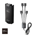 ナカムラ WALL マグネット付き電源タップ+スマートコードケースセット WSPSA5119