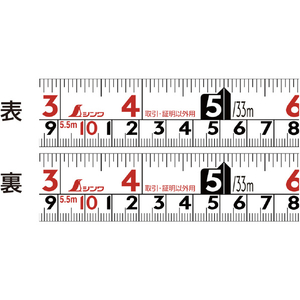シンワ測定 コンベックス　フィットギア　２５－５．５ｍ　尺相当目盛付 80532-イメージ3
