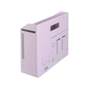 プラス ボックスファイル/A4/再生紙/バイオレット FL-051BF/78086 FCC5154-78086/FL-051BF-イメージ2