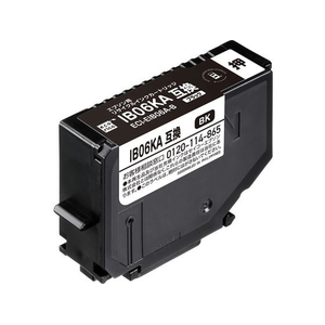 エコリカ エプソン用 リサイクルインク ブラック FC154NM-ECI-EIB06A-B-イメージ1