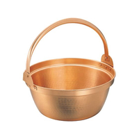 丸新銅器 銅 山菜鍋(内側スズ引き無し)30cm FC270KY-0142900