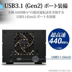 LACIE LaCie 2big RAID 8TB STHJ8000800-イメージ4