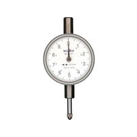 テクロック 小型ダイヤルゲージ 測定範囲0~10mm 0～100.1±0-5-1081.5以下 FC105JU-3323129