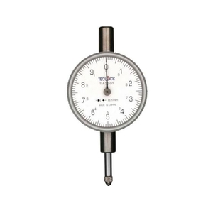 テクロック 小型ダイヤルゲージ 測定範囲0~10mm 0～100.1±0-5-1081.5以下 FC105JU-3323129-イメージ1