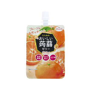 たらみ おいしい蒟蒻ゼリー みかん味 150g FCJ359L-イメージ1