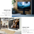 ナカムラ WALL TVスタンド V2･V3･V5用サウンドバー棚板 LLサイズ(幅130cm) EQUALS・WALLシリーズ サテンホワイト WLSS17111-イメージ8