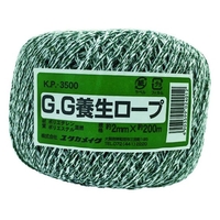ユタカメイク ロープ 養生ロープ 2φ×約200m FC681GR-7946147