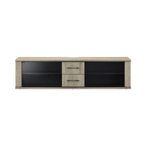 朝日木材 ～65V型対応テレビラック グレージュ AS-MCD1500-GB-イメージ4