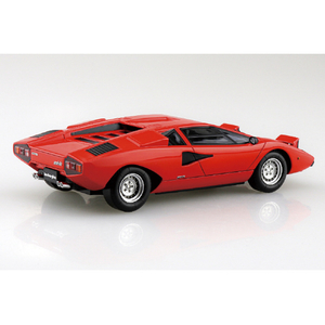アオシマ 1/32 ザ・スナップキット No．20-A ランボルギーニ カウンタック LP400(レッド) Aｽﾅﾂﾌﾟ20AｶｳﾝﾀﾂｸLP400RD-イメージ2