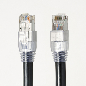 サンワサプライ カテゴリ6A屋外用LANケーブル 30m ブラック KB-T6AAD-30BK-イメージ3