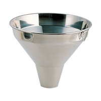 エムテートリマツ 18-8 太口ロート 金具付 15cm (一斗缶用) FCM6566-043005001