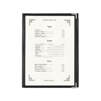 シンビ メニューブック黒 ABW-10.6P FC903SL-310254