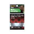 3M スコッチ 強力両面テープ 屋外掲示用 12mm×1m PK-OKR FCA147Y-3892960
