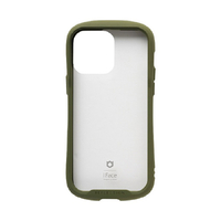 Hamee iPhone 14 Pro Max用ハイブリッドケース IFACE REFLECTION カーキ 41-945339