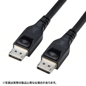 サンワサプライ DisplayPort 1．4 ACTIVEケーブル 15m ブラック KC-DP14A150-イメージ1