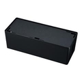 サンワサプライ ケーブル＆タップ収納ボックス（Lサイズ） ブラック CB-BOXP3BKN2