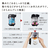 日立 サイクロンクリーナー 自走式パワーブラシ e angle select パワかるサイクロン アイボリー CV-S370E5 C-イメージ10