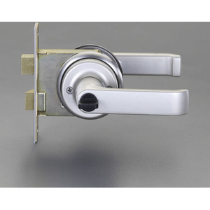 エスコ 32-40mm／64mmレバーハンドル玄関錠(取替用 FCJ878M-EA951KB-24-イメージ2