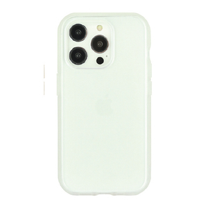 グルマンディーズ iPhone 16 Pro用耐衝撃ケース IIIIfit Clear フロスト IFT-174FR-イメージ1