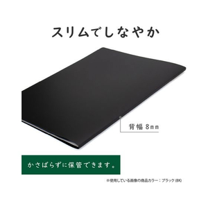 セキセイ プレゼンホルダー スーパークリヤーA3 12ポケット ブラック FC677NZ-SCH-70-60-イメージ2