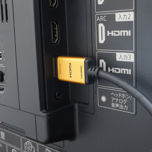 ホーリック 光ファイバー HDMIケーブル 15m ゴールド HH150-534GP-イメージ5