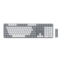 SATECHI SM3 SLIM MECHANICAL BACKLIT BLUETOOTH KEYBOARD - US LAYOUT SATECHI (ライト) PST-KSM3LT-EN