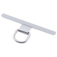 エレコム ステンレスストラップホールシート 1口タイプ シルバー P-STHD1SSV