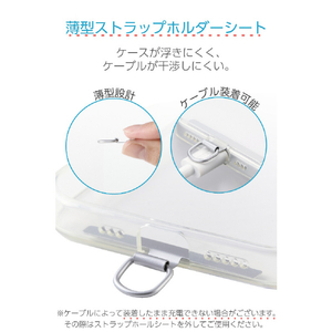 エレコム ステンレスストラップホールシート 1口タイプ シルバー P-STHD1SSV-イメージ4