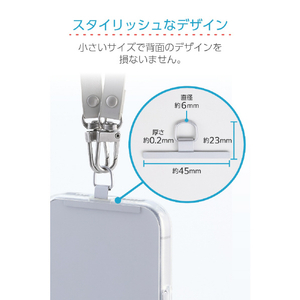 エレコム ステンレスストラップホールシート 1口タイプ シルバー P-STHD1SSV-イメージ6
