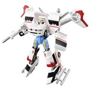 タカラトミー トミカ ジョブレイバー TJBDX ユナイトメディブレイバー 救急車&ドクターヘリ 合体セット ﾄﾐｶJBDXｷﾕｳｷﾕｳｼﾔﾄﾞｸﾀ-ﾍﾘS-イメージ6