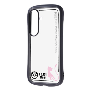 レイ・アウト Galaxy S26用 / ポケットモンスター / Puffull 衝撃吸収 バンパー ハイブリッドケース ミュウ_シルエット RC-PGS26CMD2B/PK73-イメージ1
