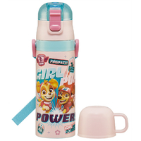 スケーター 超軽量2WAYステンレスボトル パウパトGIRL SKDC4ﾊﾟｳﾊﾟﾄGIRL