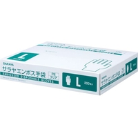 サラヤ エンボス手袋 PEクリア200枚入 L 51185 FC924VZ-1762076