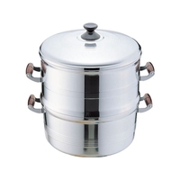 北陸アルミニウム 北陸アルミ/長生セイロ 竹スノコ付 蒸段のみ 28cm 蒸段のみ28cm FCK8813-017044012