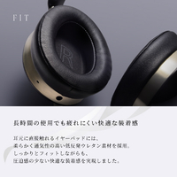 AVIOT WA-J1-BK オーバーイヤー型ヘッドフォン Black|エディオン公式通販