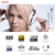 AVIOT オーバーイヤー型ヘッドフォン Black WA-J1-BK-イメージ7