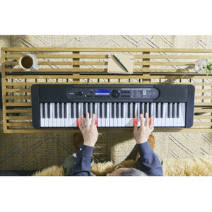 カシオ 光ナビキーボード 光ナビ ブラック LK-550BK-イメージ8
