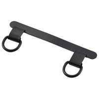 エレコム ステンレスストラップホールシート 2口タイプ ブラック P-STHD2SBK