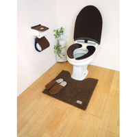 オカトー CMPﾄｲﾚﾏﾂﾄﾌﾞﾗｳﾝ トイレマット 55×60cm カラーモード