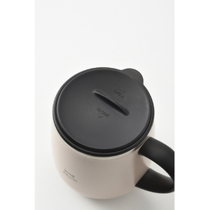ＢＲＵＮＯ 蓋つきステンレスマグ short ピンクベージュ BHK262-PKBE-イメージ2