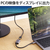 エレコム USB Type-Cコネクター - HDMI変換アダプター 高耐久 シルバー AD-CHDMIQSSV-イメージ4