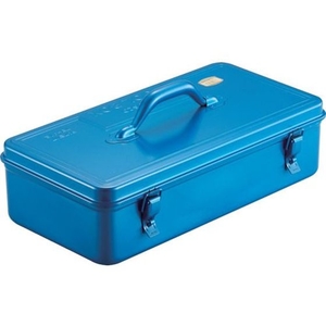 トラスコ中山 トランク型工具箱 431×222×162 ブルー FC117EA-1201000-イメージ1
