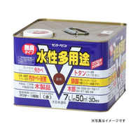 サンデーペイント 水性多用途 白 7L FCE419Z-#23K84