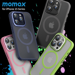 MOMAX iPhone 15 Pro用Magsafe対応ケース Play ブラック MM25535I15PR-イメージ3
