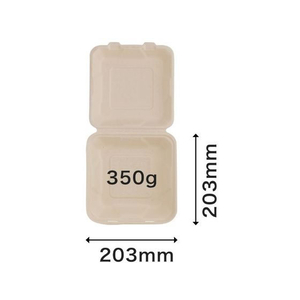 パックスタイル バガス容器 新BBランチ 200-200 50枚 FC363SH-00684425-イメージ3