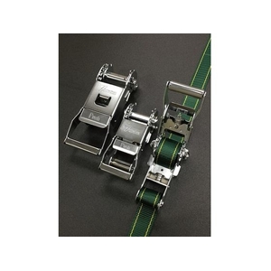 ユタカメイク ベルト荷締機コブラ 50mm×5m×1m Jフック 0.6グリーン FC087HM-3611094-イメージ4